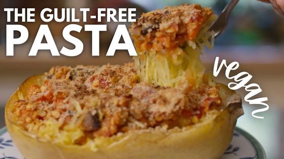 Easy Vegan Spaghetti Squash Bolognese – WFPB Plant-Based Meal