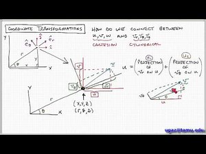Coordinate Transformations, part 2 - Lecture 3.2 - Chemical Engineering Fluid Mechanics
