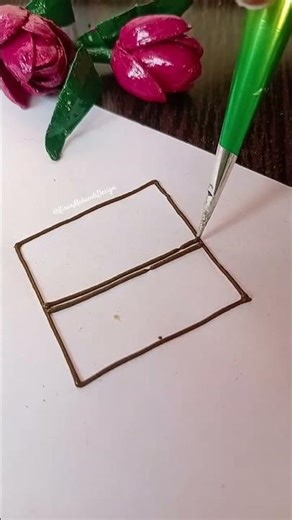 😍Wow So Simple Design ❤️✨|| Easy Mehandi Tutorial||