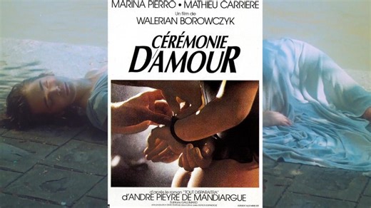 Cérémonie d'amour 480p Marina Pierro-Mathieu Carrière-Josy Bernard (Walerian Borowczyk 1987) EngSub-