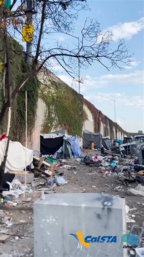 Caltrans removed 12 garbage trucks full of debris in South LA today as part of Governor Newsom's SAFE (State Action for Facilitation on Encampments) effort. In LA County alone, Caltrans has removed 75 encampments & 1,386 cubic yds of debris (~32 shipping containers full) since 7/1/2025. | Caltrans HQ