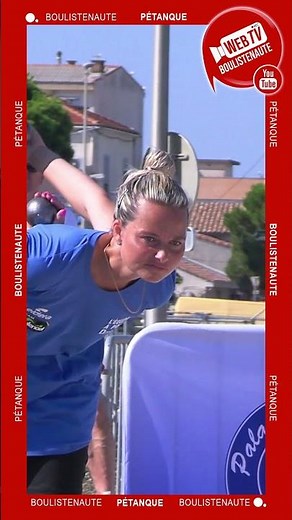 Cindy PEYROT and our favorite shots at Palavas-les-Flots 2024 high level of women's pétanque