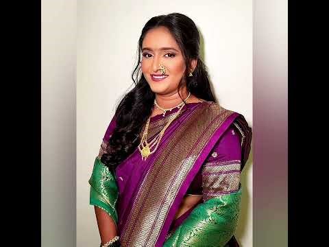 Latest Beautiful Pure Paithani Saree Blouse Design | Traditional Saree Look❤️Designer saree #saree