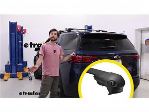 How to Install the Inno Aero Flush Roof Rack Kit - 2023 Chevrolet Traverse