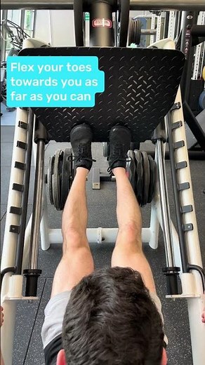 How to do Leg Press Calf Raises