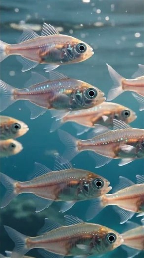 Beautiful Baby Fish Swimming 🐠✨ | Relaxing 4K Underwater