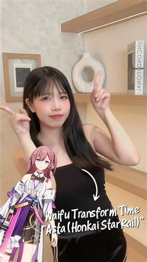 💕Waifu Transform Time Part 4:Asta (Honkai Star Rail) 💕#astahonkaistarrail #honkaistarrail #cosplay