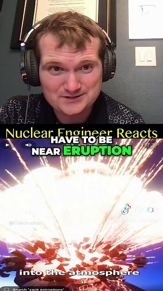 Nuclear Engineer Reacts to Volcano Nuke Experiment