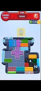 Color Block Jam Level 1021 Solution Walktrough