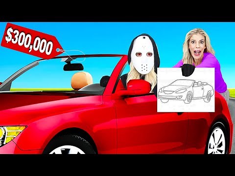 Whatever You Draw, I'll Buy It Challenge w/ RZ Twin! (Back to School Supplies) | Rebecca Zamolo