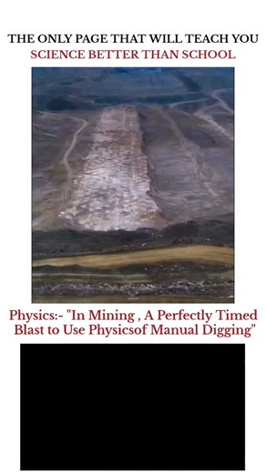 UNIVERSE | SCIENCE | TECHNOLOGY | A timed blast in mining drastically speeds up the process by using a specific sequence of controlled explosions to fragment large rock... | Instagram
