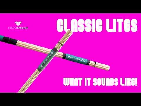 Ramrods Classic Lites Percussion Rods - What Do They Sound Like?