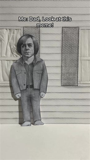 Dads when you show them a meme #3danimation #fyp #drawing