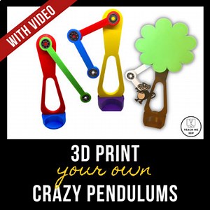 3D Print Your Own Crazy Pendulums | A Tinkercad Tutorial