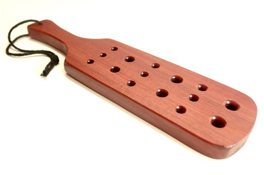12” Purpleheart “THE BEAST” Exotic Wood Spanking Paddle | Hardcore Limited Edition | 3/4” Thick | 15 Impact Holes | Collector Grade - Etsy UK