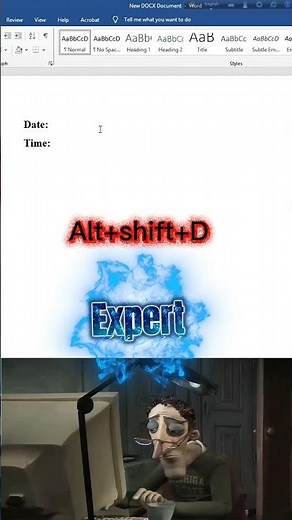 Beginner vs Expert in Excel 🔥 | Date & Time Entry Fast | Office Excel Pro