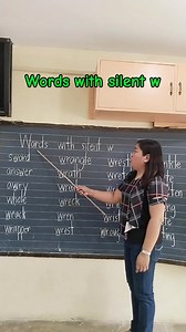27K views · 718 reactions | Words with silent w #reading #education | Teacher Anne | Facebook