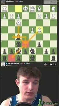 CRUSH THE ALIEN GAMBIT #chess #chessgame #chesscom