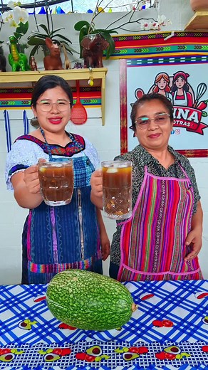 Preparación de fresco de chilacayote guatemalteco