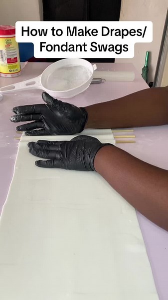 Creating Stunning Fondant Drapes for Wedding Cakes