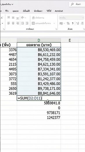 Commonly used basic Excel calculation formulas
