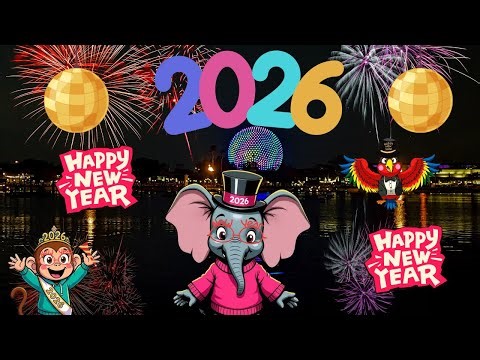 🎆 Tiki’s New Year’s Eve 2026 Celebration! | Countdown & Kindness for Kids 🐘