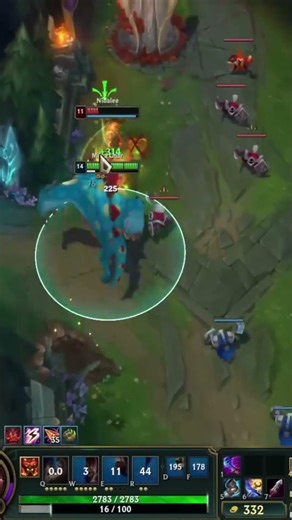 Ez 1v1 Vs Nidalee!😎#gnar #leagueoflegends #gnarclips #shorts