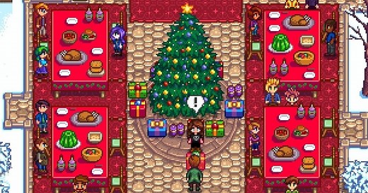 Stardew Valley Feast of the Winter Star, including secret gift-giving explained