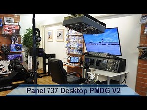 Panel 737 Desktop PMDG plug and play V2 / Part 1 assembling