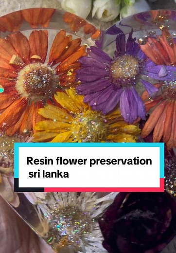 Resin Flower Preservation: A Beautiful Craft from Sri Lanka
