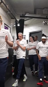 Katie Lou Samuelson breaks it down tonight during the pregame dance 💃 | Indiana Fever