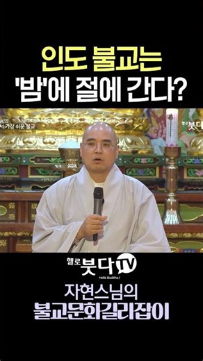 🚨 인도 불교는 '밤'에 절에 간다? #자현스님 #인도 #불교 #인도불교 #육재일 #밤문화 #종교행사 #인도날씨 #불교역사 #쇼츠