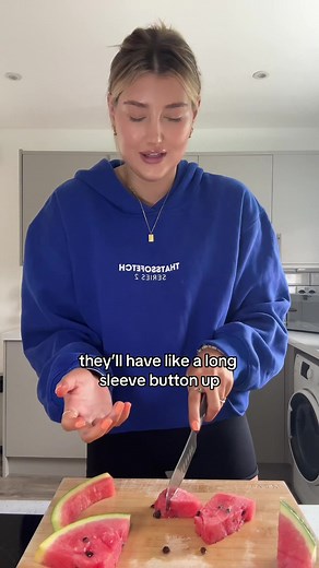 Effortless Watermelon Cutting Technique for Perfect Slices | London Fashion Cooking