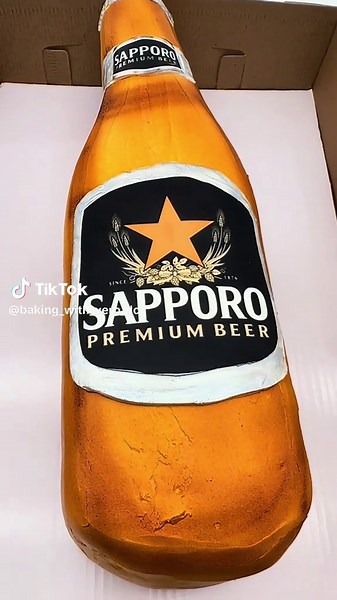 #sapporobeercake #CustomCakes #aurorabaker #foryoupage #everyone