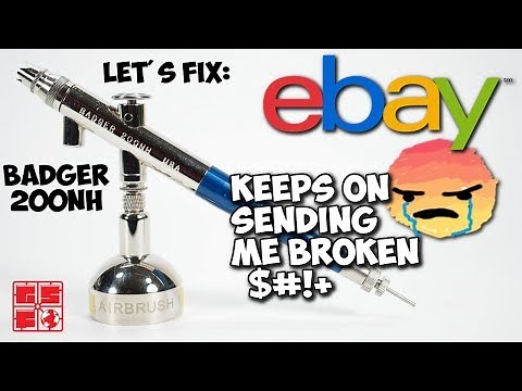 Let's Fix: Badger 200NH Single Action Airbrush