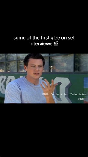 Some of the first Glee on-set interviews
