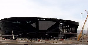 Exterior Of Raiders New Stadium In Las Vegas Is Nearing Completion & It Is Beautiful (VIDEO)