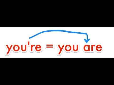 how to spell: your & you're