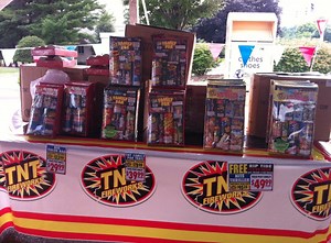 BOOM! Firework Tents Go Up Around Town