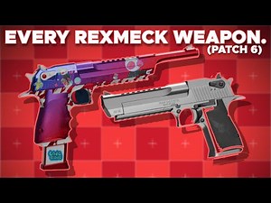 EVERY REXMECK WEAPON (SO FAR) | BONELAB PATCH 6 |