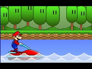 Super Mario Bros Jetski Game ( Super Mario Driving a JetSki )