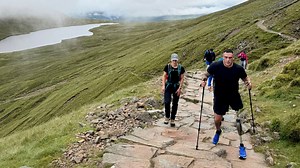 Dad with £100k bionic leg climbs UK's tallest mountains in just three days