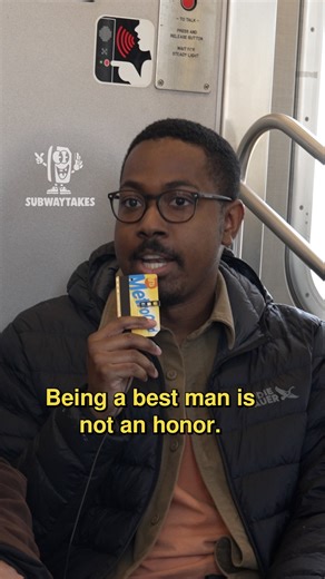 SubwayTakes with Kareem Rahma on Instagram: "Episode 427: Being a best man is NOT not an honor!! Feat @garyfromconnecticut Hosted by @kareem Created/Produced by Kareem Rahma (@kareem) and Andrew Kuo (@akuoproject) Shot by @thomaskasem @anthonydimieri Edited by Brad Barrett Associate producer @ramy_shafi #podcast #subway #hottakes #subwaytakes #interview #nyc"