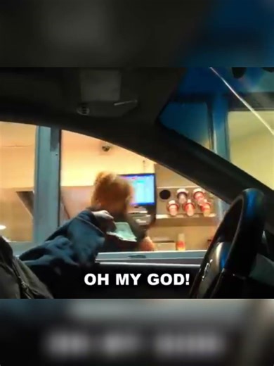 Headless Man Pranks Drive-Thru Employees #shorts