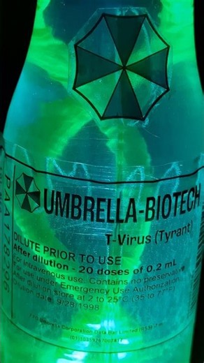Umbrella Corp. Confidential: T-Virus Batch #01 🧪🧬 #shorts
