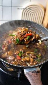 Simple Beef Black Pepper recipe that tastes amazing!! #sauce #blackpeppersauce #beefblackpepper