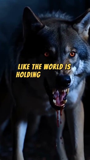 The lone wolves they don’t warn you about.#wolves #foresthorror #creaturenight #Shorts