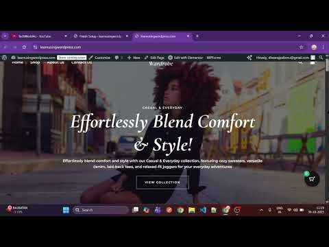 How to install free templates in WordPress website