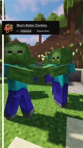 Best Resource Pack for Minecraft #shorts #minecraft