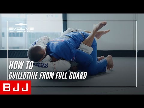 BJJ | How To Guillotine From Full Guard